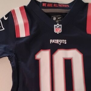Nike Kids Patriots Navy and Red Jersey